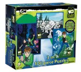 Pressman Toy International Ben 10 Alien Force Triple 100 Piece Puzzle Pack (Exclusive to Amazon.co.uk)