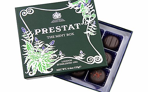 Prestat Mint Chocolate Box, 125g