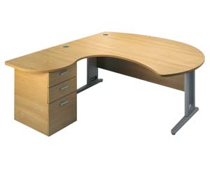 Prestige ergonomic executive desk