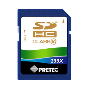 Pretec 4GB SD Card (SDHC) - Class 10
