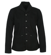 Black Shawl Collar Jacket