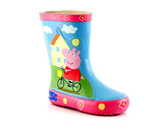 Priceless Adorable Peppa Pig Wellington Boot - Nursery