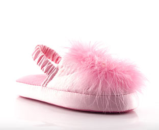 Priceless Belle Mule With Faux Fur Trim