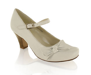 Priceless Fab Round Toe Shoe With Bow Detail