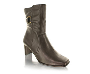 Priceless Fabulous Ankle Boot With Stretch Back Feature