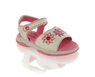 Priceless Fun Open Toe Sandal with Light Detail