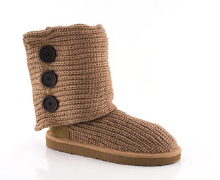 Priceless Knitted Mid High Boot