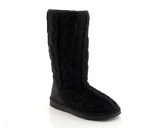 Mid High Knitted Boot