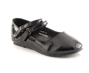 Priceless Patent Double Strap Shoe - Infant