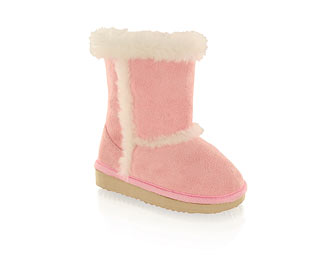 Priceless Snug Faux Fur Mid High Boot - Size 4-9