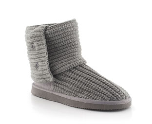 Priceless Snug Knitted Mid High Boot