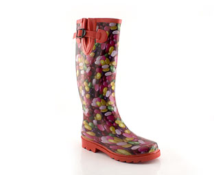Priceless Wellington Boot With Jelly Bean Design