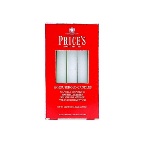 Household Candles - Pack of 10