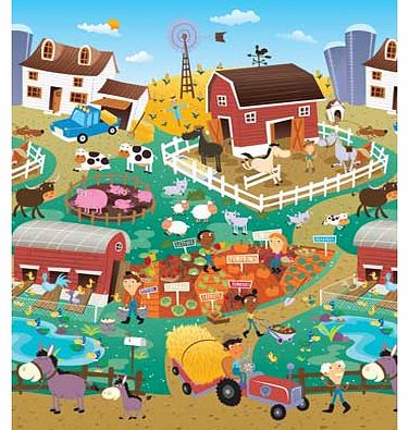 City and Farm Playmat