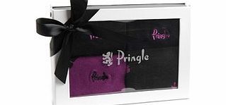 3pk Cara purple cotton blend gift set