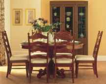 PRIORY dining table and 4 chairs