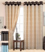 Half Panama Ring Top Unlined Curtains