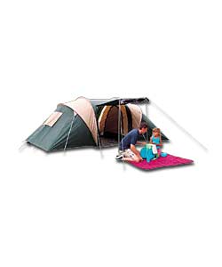 Pro Action 4 Person 2 Room Tent