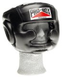 Pro-Box Black Full Face Headguard Large