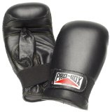 Pro-Box Black Injection Punch Bag Mitts Extra Large