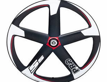 Carbon 5 Spoke Front Track Wheel - Dura-ace