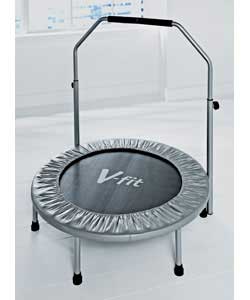 Fitness Deluxe Jogger Trampoline with Handlebar