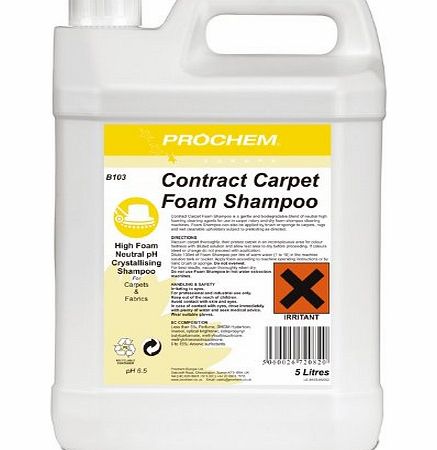 Prochem B103 Contract Carpet Foam Shampoo 5L
