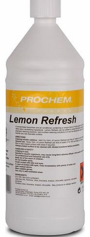Prochem Lemon Refresh B117-01 1ltr Deodoriser Concentrate