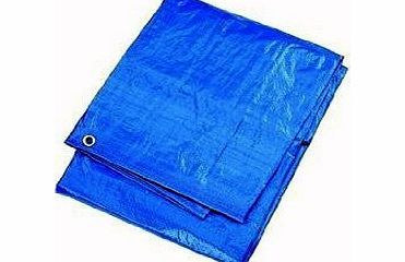 ProDec 1 x Blue 3.5m x 5.4m tarpaulin tarp waterproof groundsheet