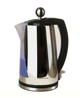Product Creation Chrome Eco Kettle - looks smart makes a great