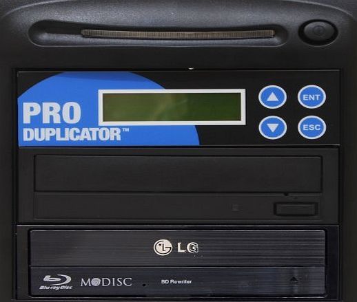 Produplicator 1 to 1 Blu-ray BD BDXL M-Disc CD DVD Duplicator (with USB Connection and Nero Essentials Burning Software) - Standalone Duplication Tower Copier Replication Burner