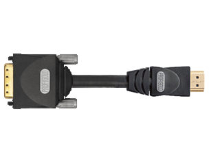 PGV1102 2m HDMI to DVI Cable