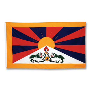 Tibet Large Flag