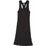 American Apparel - 2x1 Rib Racerback Dress, Black, M