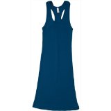 American Apparel - 2x1 Rib Racerback Dress, Navy, S