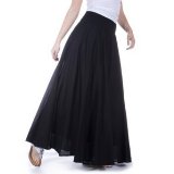 Promod La redoute en plus maxi skirt 90cm black 010