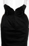 Promod MbyM Caki Dramatic womens skirt,black,Medium
