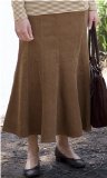 Promod Penny Plain - Camel 12long Cord Skirt