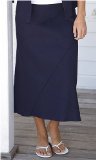 Promod Penny Plain - Navy 14short Casual Linen Mix Skirt