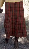 Promod Penny Plain - Rust 14long Rustic Skirt