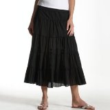 Promod Redoute creation long skirt black 018