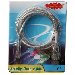 Prosignal 1.8m USB Flasher Cable (Green)