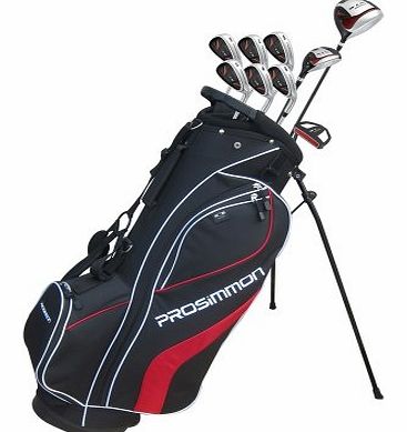 Prosimmom Prosimmon V7 Golf Package Set   Bag Mens Right Hand Black Reg