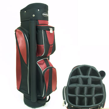 prosimmon Golf 14 Way Divider Bag Black/Burg