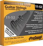 ProSound Acoustic Guitar 6 String Light Set -