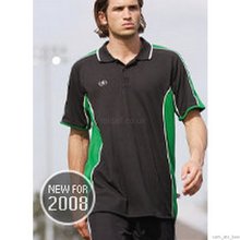 Prostar PRO STAR Atlas Polo Shirt Black-Emerald/White (Junior)