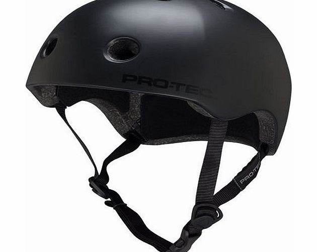 Protec Street Lite Helmet - Satin Black