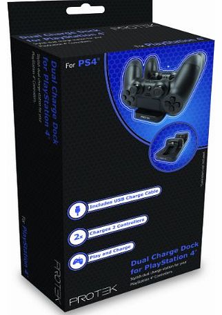 Protek Controller Twin Charging Dock (PS4)