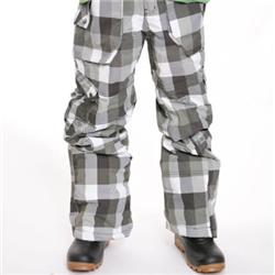 Boys Pile Snow Pant - Forest Green