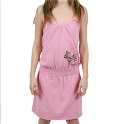 Girls Jnr Portland Dress - Bubblegum